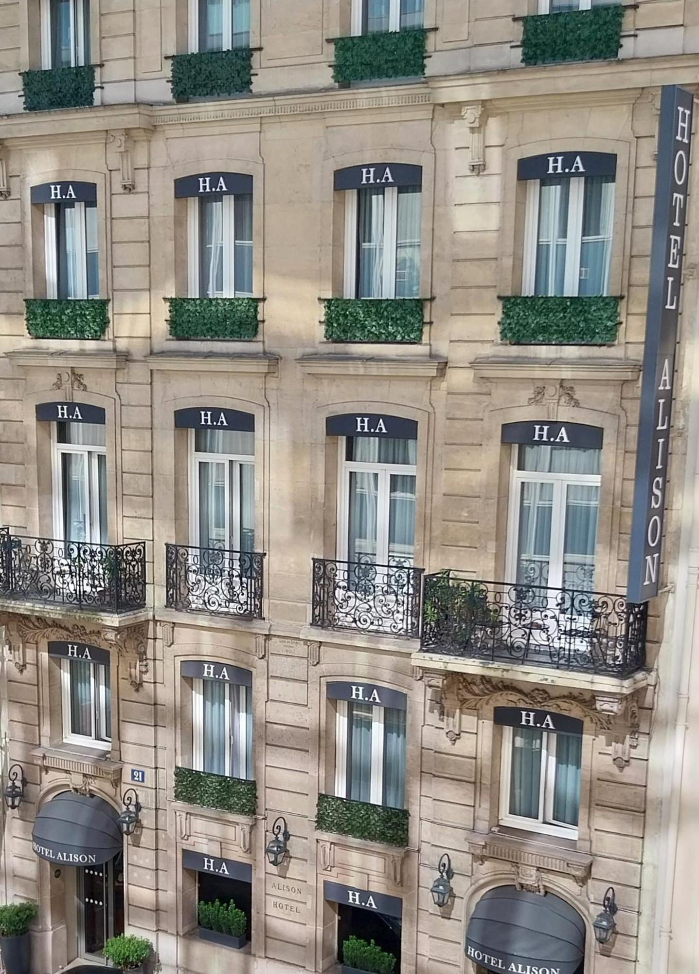 Hotel Alison París Exterior foto